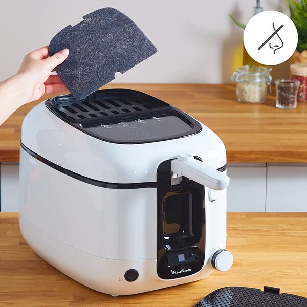 Moulinex Friggitrice Elettrica Capacit 2.2 Litri Potenza 1200 Watt colore Bianco - AM314010