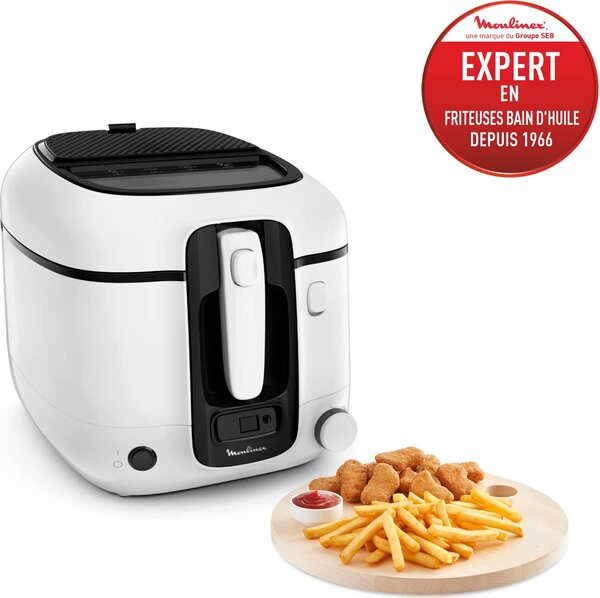 Moulinex Friggitrice Elettrica Capacit 2.2 Litri Potenza 1200 Watt colore Bianco - AM314010