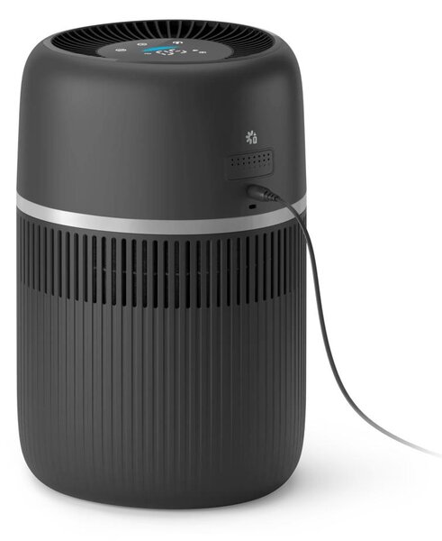 Philips Umidificatore d'Aria Ultrasonico Capacit 3.5 Litri Capacit di umidificazione 300 ml/h per Ambienti fino a 44 m2 con Timer colore Nero - H