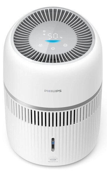 Philips Umidificatore d'Aria Ultrasonico Capacit 3.5 Litri Capacit di umidificazione 300 ml/h per Ambienti fino a 44 m2 con Timer colore Bianco -