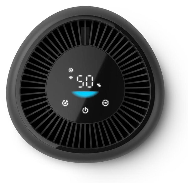 Philips Umidificatore d'Aria Ultrasonico Capacit 3.5 Litri Capacit di umidificazione 300 ml/h per Ambienti fino a 44 m2 con Timer colore Nero - H