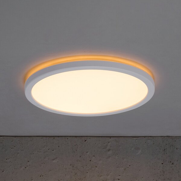 Plafoniera Nordlux, Oja 24, Bianco, Corridoio, Plastica