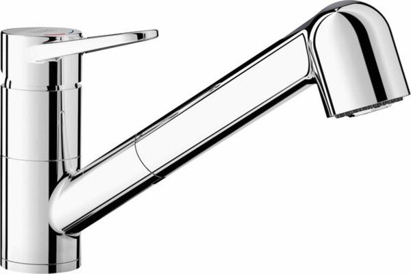 Miscelatore senza doccetta inox Blanco 526416
