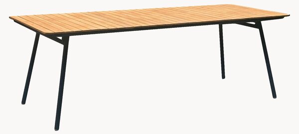 Tavolo da giardino con piano in legno di teak Cleveland