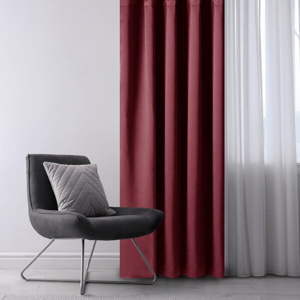 Tenda parzialmente oscurante burgundy 140x175 cm Kierra – Restilo