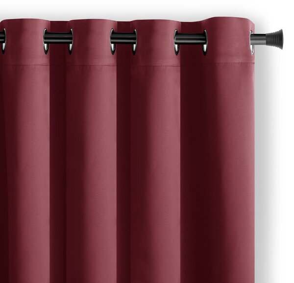 Tenda parzialmente oscurante burgundy 140x175 cm Kierra – Restilo