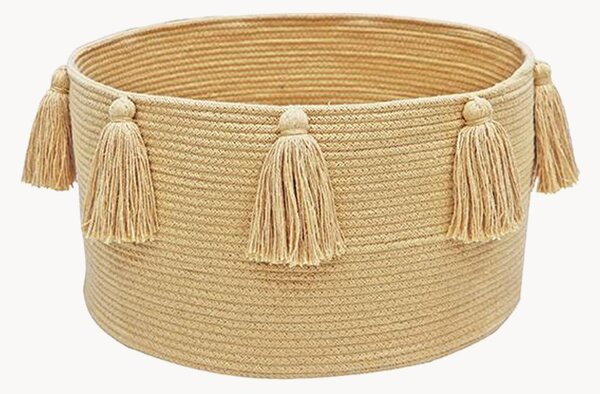 Cesto in cotone fatto a mano New Tassels