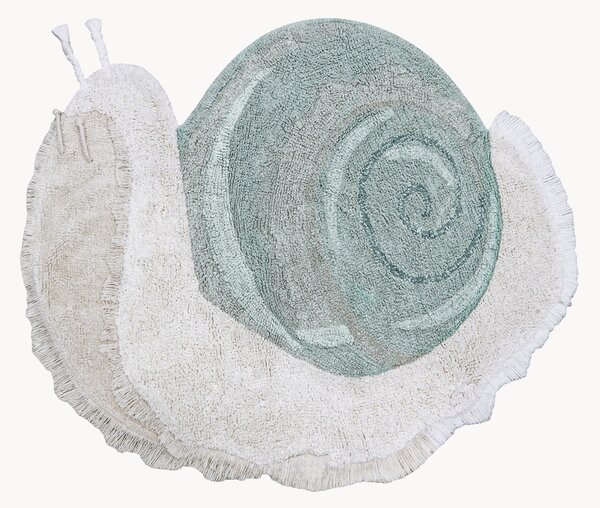Tappeto per bambini in cotone lavabile Snail