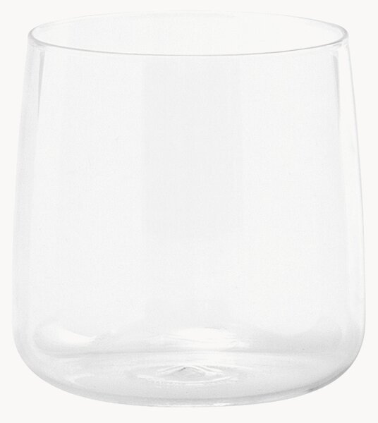 Set di 6 bicchieri in vetro borosilicato fatti a mano No Bilia