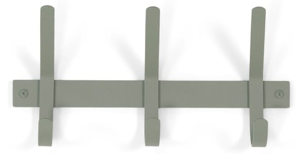 Attaccapanni da parete verde polveroso in metallo 40 cm Dexter – Spinder Design