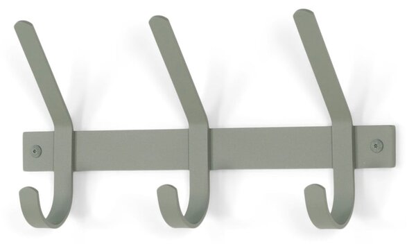 Attaccapanni da parete verde polveroso in metallo 40 cm Dexter – Spinder Design