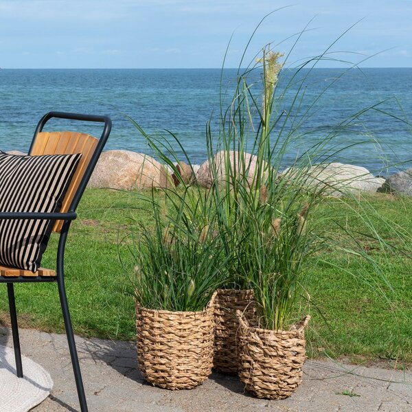 Set di coprivasi in seagrass 3 pz ø 31 cm Hue - House Nordic
