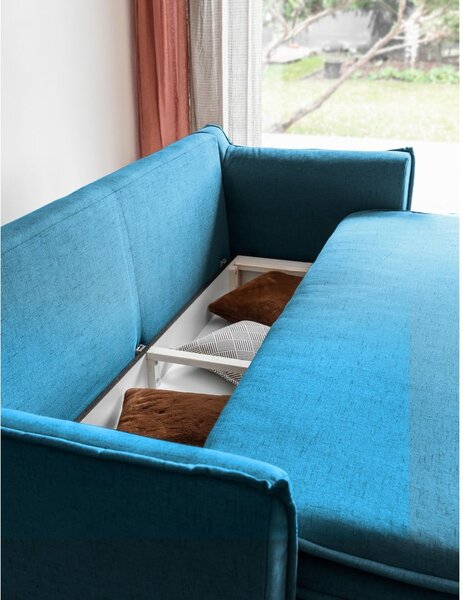 Divano turchese 225 cm Charming Charlie - Miuform