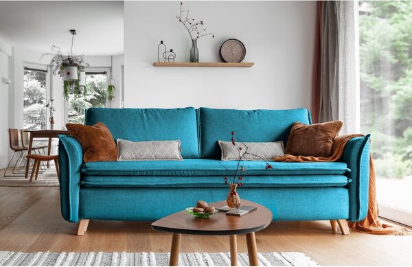 Divano turchese 225 cm Charming Charlie - Miuform