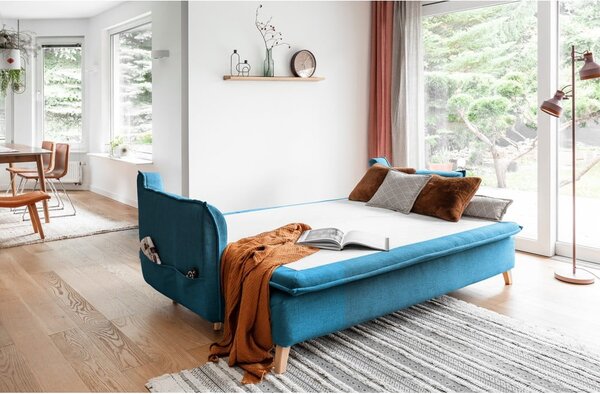 Divano turchese 225 cm Charming Charlie - Miuform