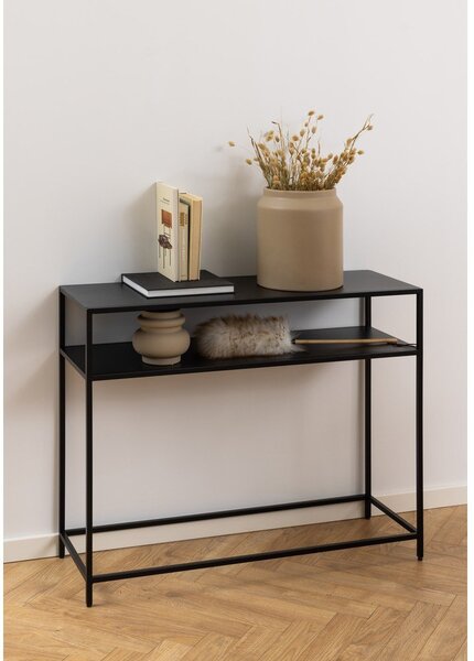 Tavolo consolle nero 100x35 cm Newcastle - Actona