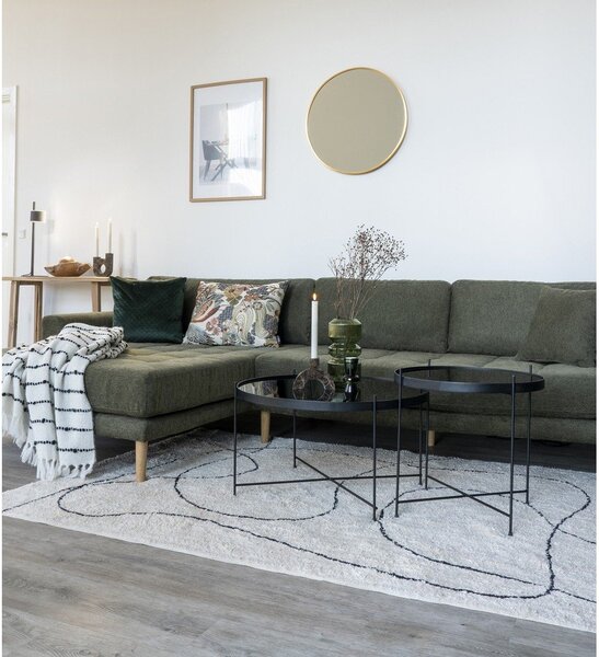 Tavolino rotondo nero ø 70 cm Venezia - House Nordic