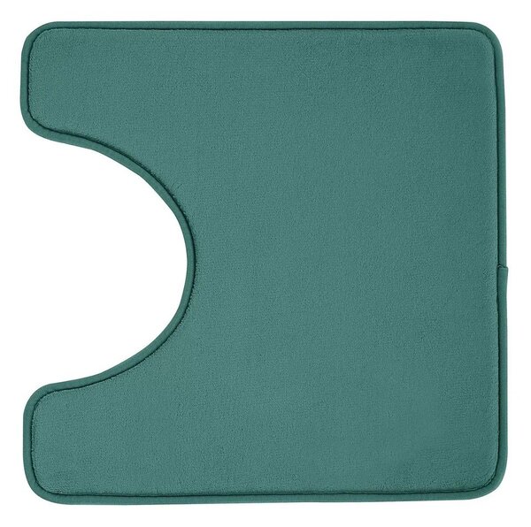 Set di tappetini per il bagno verdi in memory foam 2 pz per WC 50x80 cm Anti-Bacterial – Catherine Lansfield