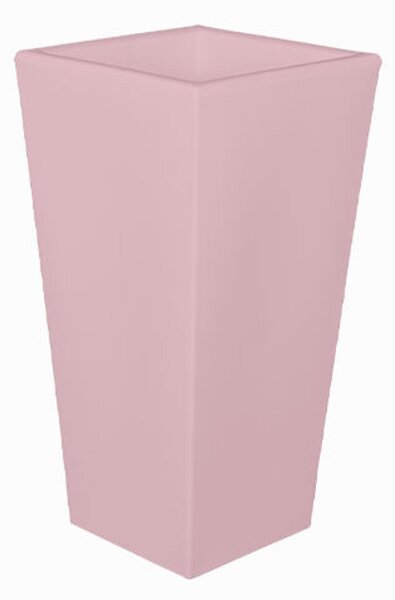 Porta vaso Vaso in polietilene EGIZIO LISCIO 32x22x53 cm ideale per arredare al meglio sia un ambiente interno che esterno malva