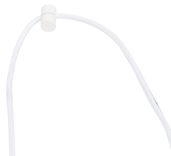 Lampada a sospensione bianca per sistema a binario monofase - Iconic Cavalux