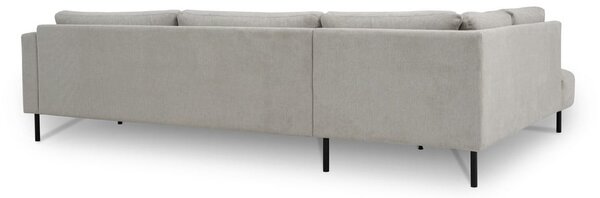 Divano angolare beige (con penisola a sinistra) Hero – Scandic