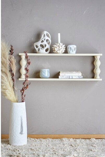 Mensola bianca con ripiani multipli 80 cm Salino – Bloomingville