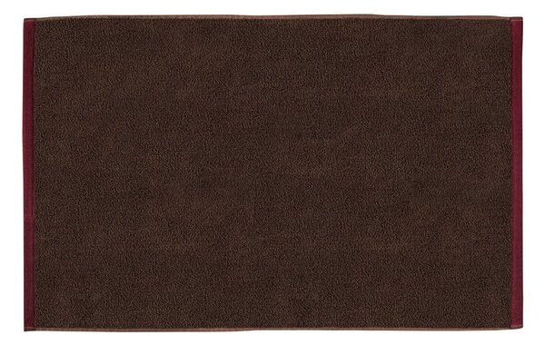 Tappetino per il bagno marrone in cotone organico 50x80 cm Soft – Mette Ditmer Denmark