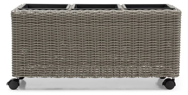 Vaso da giardino grigio naturale - Bonami Essentials