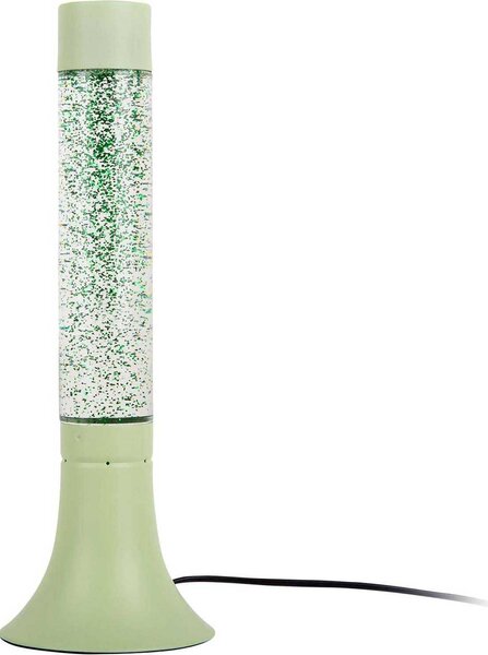 Leitmotiv - Lampada da tavolo Astro Glitter - Verde tenue - Ø13cm Lampada da tavolo - Lampada da comodino, soggiorno, camera da letto