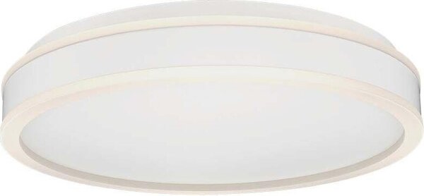 Plafoniera LED, bianca, bianco neutro, D 45 cm