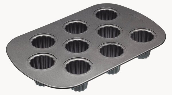 Stampo per 9 canelé con rivestimento antiaderente Cara
