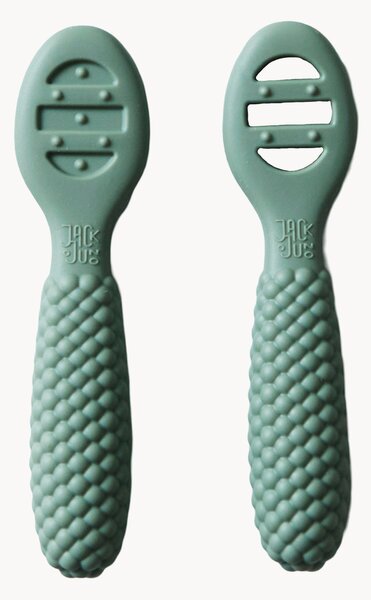 Set di 2 cucchiai in silicone Bubble