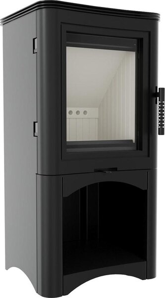KRATKI K5 Ø 150 7 kW stufa a legna in acciaio