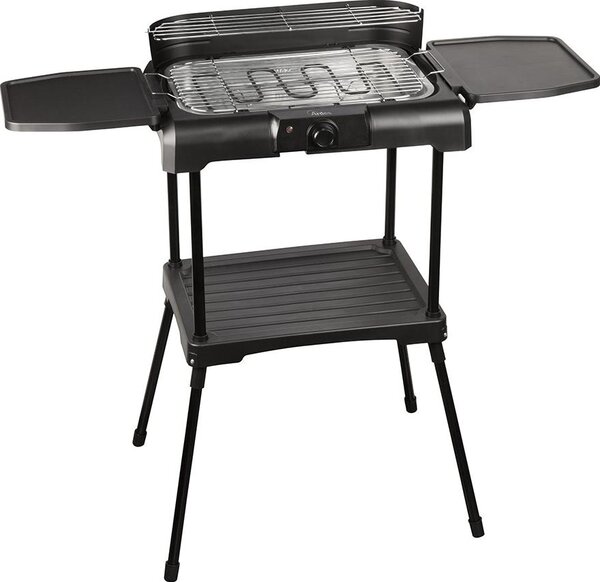 Ardes ARBBQ02 Griglia Elettrica Portatile Barbecue con Cavalletto Nero 2200 W