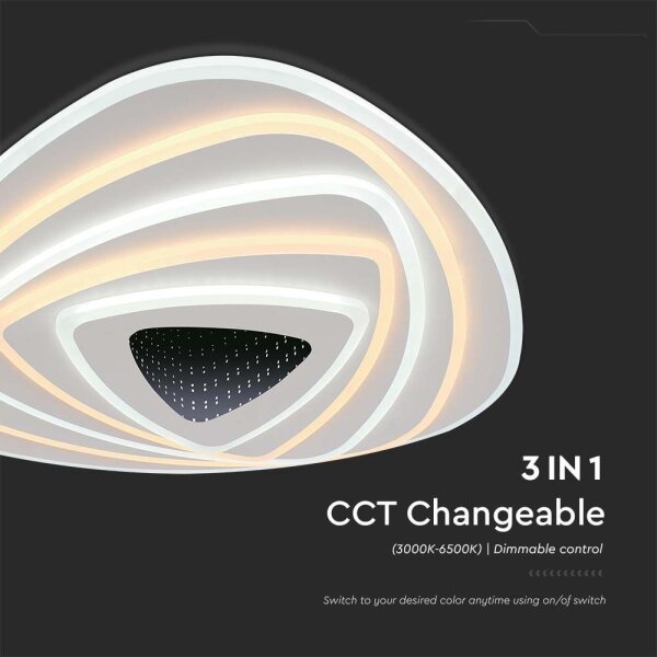 Plafoniera LED dimmerabile LED/120W/230V 3000-6500K + +TC