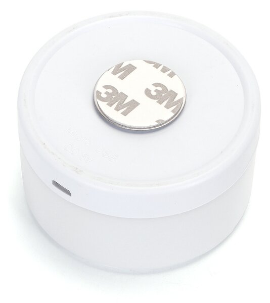 Lampada Led portatile Rotonda Bianca 1W ricaricabile USB con calamita Bianco freddo 6500K Aigostar