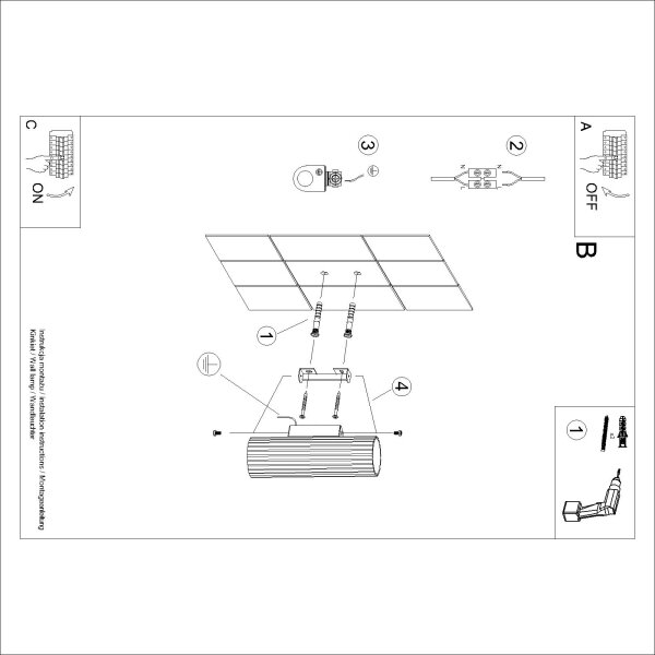Brilagi - Applique LED CRESTO 2xGU10/10W/230V 20 cm verde