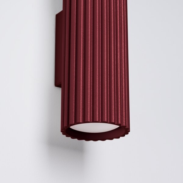 Brilagi - Applique LED CRESTO 2xGU10/10W/230V 20 cm bordeaux