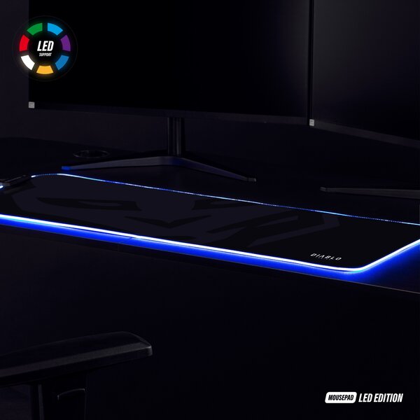 Pad da gioco Diablo Chairs LED