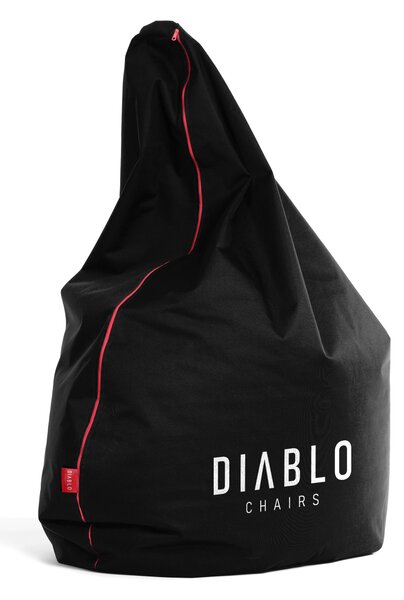 Pouf grande da gioco Diablo Chairs: nero