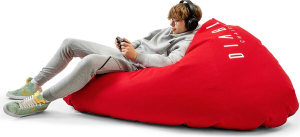 Pouf Diablo Chairs XXL: rosso
