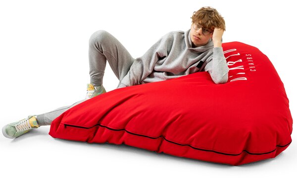 Pouf Diablo Chairs XXL: rosso