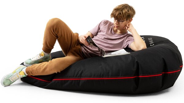 Pouf grande da gioco Diablo Chairs: nero