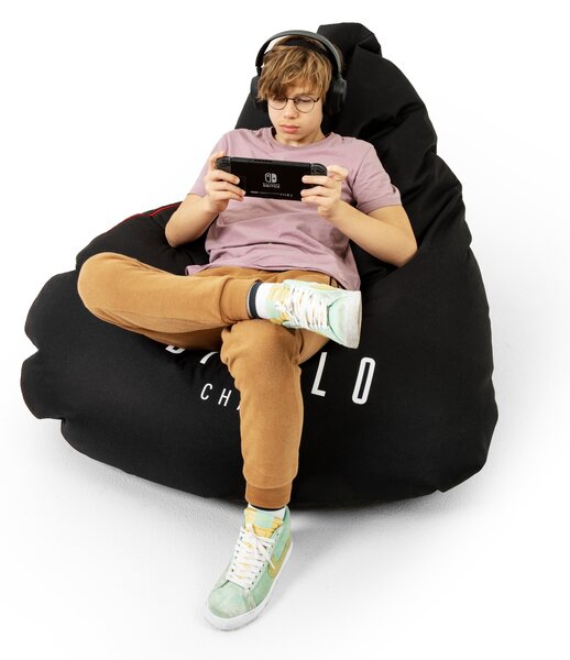 Pouf grande da gioco Diablo Chairs: nero