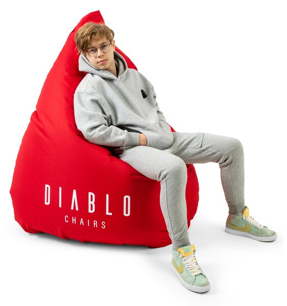 Pouf Diablo Chairs XXL: rosso