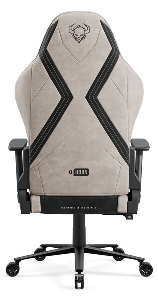 Sedia gaming in tessuto Diablo X-Horn 2.0, Normal Size, Camel Black