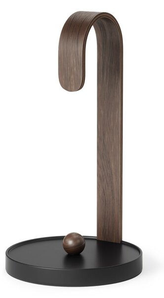 Portarotolo da cucina verticale in legno nero ø 17 cm Bellwood – Umbra