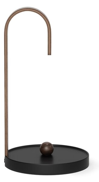 Portarotolo da cucina verticale in legno nero ø 17 cm Bellwood – Umbra