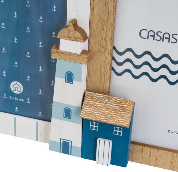 Cornice da parete in vetro 43x27 cm Houses - Casa Selección