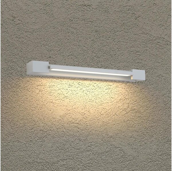 BRILAGI - Applique LED da esterno AQUA LINE LED/12W/230V 45 cm IP44 bianca